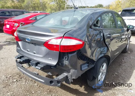 2019 Ford Fiesta Se из США, поврежденный, VIN 3FADP4BJ1KM146844